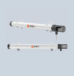 Chauffe-eau électrique tubulaire à prise EU, tube métallique pour jardin, serre, <span class=keywords><strong>garage</strong></span>, salle de bain, étanche, protection contre la surchauffe - Product Image 4