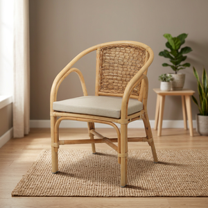 Sillón Abyan de ratán, asiento cómodo de calidad superior, sala de estar, jardín para Villa, muebles para el hogar - Product Image 2