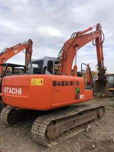 Excavatrice sur chenilles d'occasion Hitachi Ex120-3 de haute qualité, fabriquée au Japon, à vendre - Product Image 4