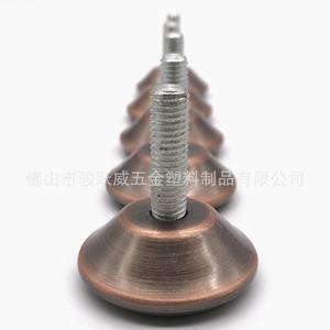 Furniture Caster 38mm Diameter Antique Bronze Brushed <b>Adjustable</b> <b>Legs</b> For Cabinets Sofas Coffee <b>Tables</b> Beds - Product Image 4