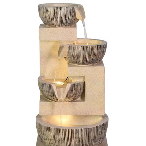 Fontana a Rocce di Grandi Dimensioni in Stile Feng Shui per Decorazione <span class=keywords><strong>Casa</strong></span> e Giardino - Product Image 1