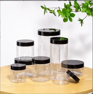 50ml 500ml Spot PET Transparent En Plastique Alimentaire Bouteille Paquet Écrou <span class=keywords><strong>Divers</strong></span> Grains Collations Miel scellé Pot Large Bouche Bouteille - Product Image 2