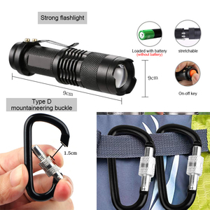 Thiết bị chiến thuật 9 trong 1 cho ngoài trời túi màu đen Kit Viện trợ đầu tiên cho cắm trại Survival kit cắm trại yếu tố cần thiết - Product Image 6