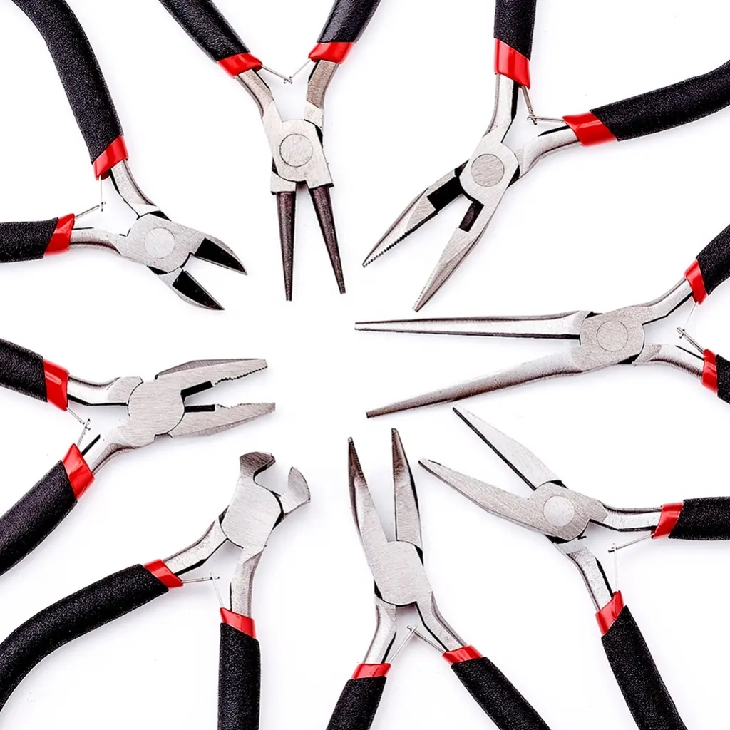 Handcraft Beadwork Repair Jewelry Making DIY Design Equipment Needle nose Jewelry Pliers Tools mini pliers