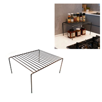 Rectangle Kitchen Helper Shelf Bols Assiettes Rack De Rangement Cuisine Rack De Rangement pour Comptoir