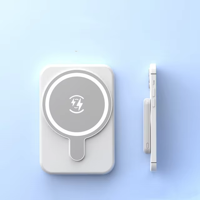 Factory Price 5000mah Wireless Fast Charging Magnetic Power Bank Portable Mini Powerbank Customize logo