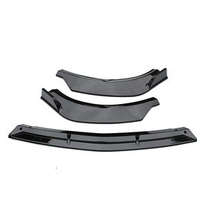 Lèvre de pare-chocs avant de vente d'usine W213 Conversion B Style lèvre avant à trois étages pour mercedes-benz classe E W213 <span class=keywords><strong>2021</strong></span> + - Product Image 3