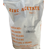 Harga Katalis Seng Asetat CAS 5970-45-6 Dari Produsen Seng Asetat