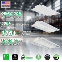 Lampu Linear High Bay LED Aluminium Komersial Industri 90w-400w Langsung dari Pabrik untuk Lapangan Badminton dan Pickleball Dalam Ruangan
