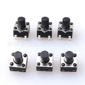 Interruptor Táctil FaYue 6x6x4.3 SMD SPST 1A 24V con Pin de Latón, 50K Ciclos de Vida, Montaje Superficial - Product Image 5