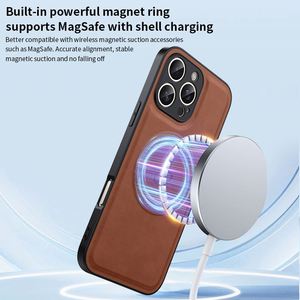 Funda para Teléfono Móvil AilesTecca de Estilo Ejecutivo para iPhone 16 Pro, Compatible con iPhone 15 14 13 Pro Max - Product Image 5