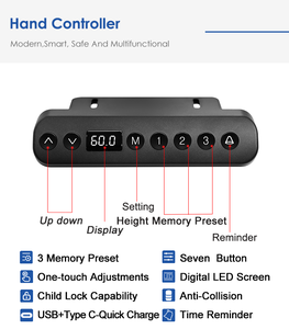 2af3 Tốc Độ 40 hiện đại nội thất văn phòng động cơ kép stehpult ngồi đứng máy tính điện thông minh có thể điều chỉnh bảng thường vụ bàn - Product Image 5