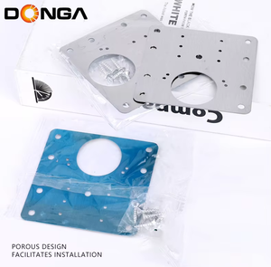 Donggang Nhà Máy Bán Hàng Trực Tiếp Thép Không Gỉ Chống Gỉ Khung Cửa Khóa An Ninh Bản Lề Sửa Chữa Tấm - Product Image 3