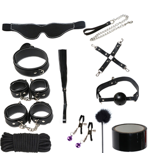 Ensemble de 12, 15 ou 18 pièces de jouets sexuels pour couple, accessoires SM alternatifs pour le bondage - Product Image 3
