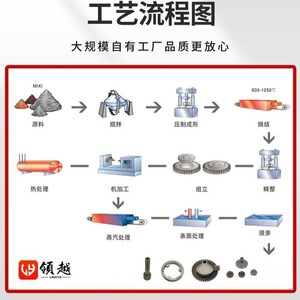 Engrenages à pignon en métallurgie des poudres (MIM), moulés par injection, usinés et traités thermiquement pour applications de transmission - Product Image 3