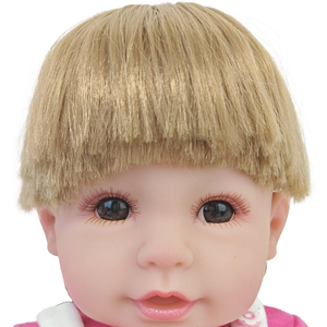 Nueva muñeca de silicona de cuerpo completo de 22 pulgadas y 55cm parece una muñeca Reborn DE LA VIDA Real con pantalones respaldados muñeca con microexpresión rubia - Product Image 3
