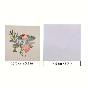 Biglietto d'Auguri 3D per la Festa della Mamma 2026, Fiori Intagliati in Carta, Biglietto di Ringraziamento per le Festività, Biglietto <span class=keywords><strong>Pop</strong></span>-up 3D per San Valentino e Compleanno - Product Image 5