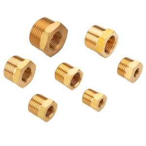 Hpb59-1 Semak kuningan <span class=keywords><strong>BSPT</strong></span> Bushing NPT kustomisasi pipa adaptor fitting untuk pipa dengan tekanan tinggi - Product Image 3