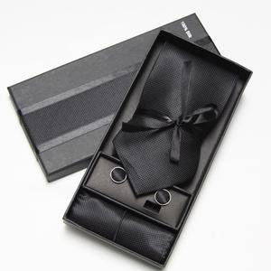 Men Wedding Party Accessories Jacquard Woven Neckties <strong>Set</strong> Hanky Cufflinks <strong>Tie</strong> <strong>Set</strong> with Gift Box - Product Image 4