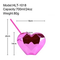 Gobelets à café en plastique écologiques sans BPA, anti-fuite, résistants à l'usure, avec couvercle en PMMA, plusieurs couleurs, logo personnalisé, MANGO