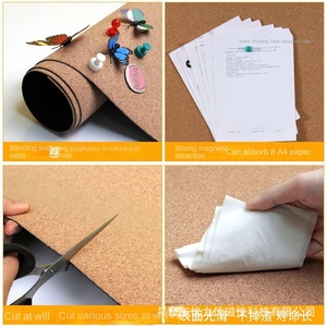 Tableau d'affichage <span class=keywords><strong>en</strong></span> liège avec notes autocollantes magnétiques et épingles - Affichage mural photo Modèle 2025 - Product Image 4