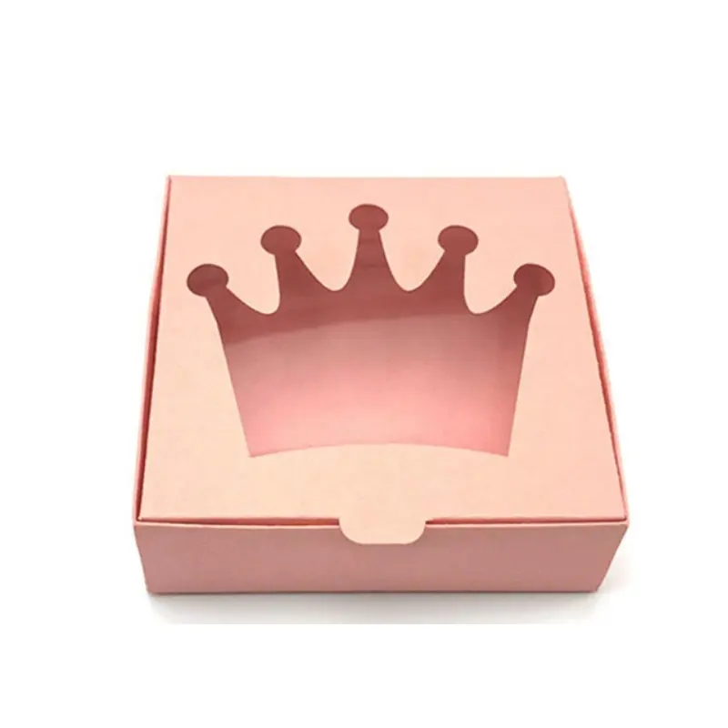 Roze Pop-Up 3D Gift Card Box Geschikt Voor Meisjes Music Party Gift Bag Met Doos Logo Witte Kaart carton Geschikt Voor Snuisterijen