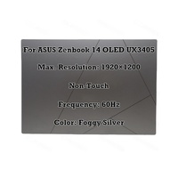 Écran LCD 14'' pour ASUS Zenbook 14 OLED UX3405 1920x1200 Argent, Assemblage complet de l'écran, Remplacement de l'écran
