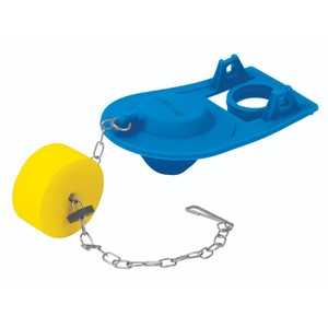 SA-007 Foset 2 'ToadRed Silicone serbatoio wc con catena in acciaio inox flapper & serbatoio palle