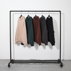 Chất Lượng Cao Biểu Tượng Tùy Chỉnh 400G 100% Cotton Heavyweight Lông Cừu Trống Quá Khổ Cộng Với Kích Thước Của Men Hoodies Tracksuits Cho Nam Giới - Product Image 6