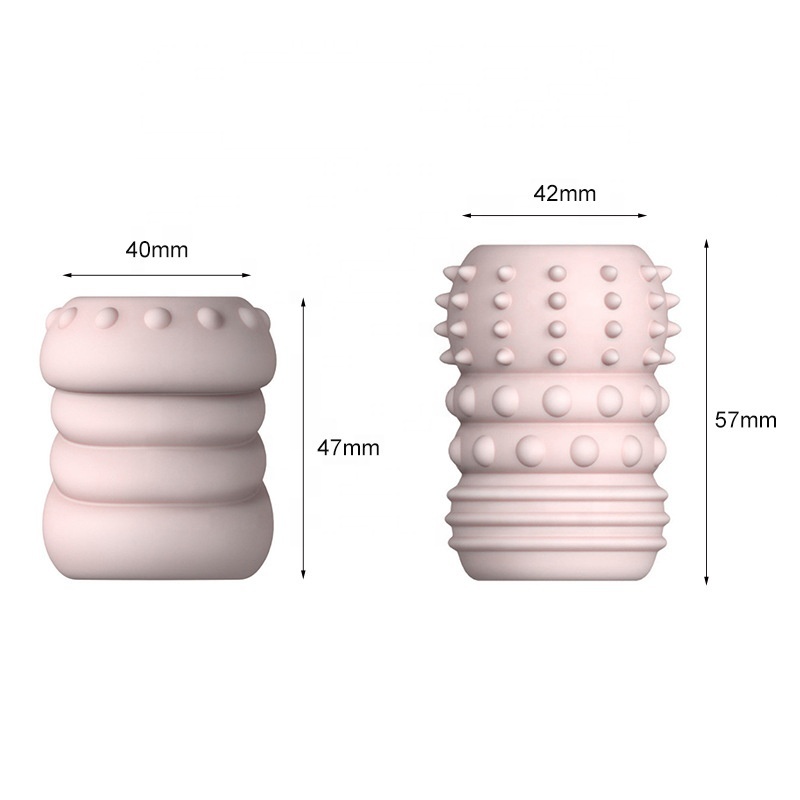 Manchon Pénis En Silicone Avec Anneau Retardateur - Stimulateur Nervuré - Unisexe - Neuf