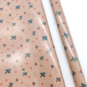 Décoration personnalisée ornement d'<span class=keywords><strong>arbre</strong></span> de Noël boîte <span class=keywords><strong>à</strong></span> <span class=keywords><strong>mouchoirs</strong></span> ensemble de rouleaux de feuilles de papier d'emballage vente en gros en vrac - Product Image 1