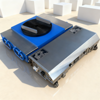 Chariot de manutention électrique télécommandé pour le transport de marchandises, sans frais de livraison