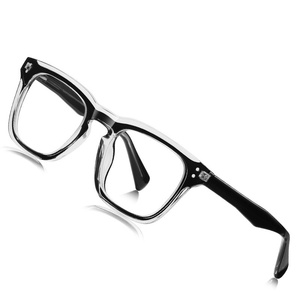 QSKY Monturas <span class=keywords><strong>de</strong></span> <span class=keywords><strong>Gafas</strong></span> para Hombre <span class=keywords><strong>de</strong></span> Alta Calidad, Monturas <span class=keywords><strong>de</strong></span> <span class=keywords><strong>Gafas</strong></span> Ópticas con Protección Anti Luz Azul para Computadora, Nuevo Modelo - Product Image 1