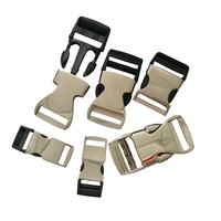 Clips de boucle tactiques en alliage de zinc de haute qualité JQR Modèle 4942 - Écologiques, durables, à dégagement rapide pour sacs, sacs à dos et accessoires