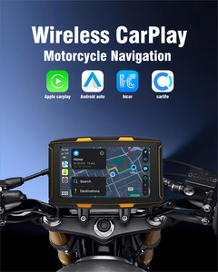 Pièces de moniteur de navigation de moto de musique de jeu d'écran tactile de 5 pouces avec BT CarPlay Android Auto - Product Image 6