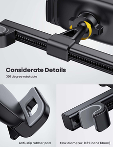 Soporte Flexible para Tablet en Reposacabezas de Auto Lamicall CH05, Soporte Universal para Asiento Trasero, Soporte de Plástico para Teléfono para Niños, Viajes por Carretera, Video - Product Image 5