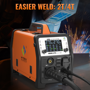 Máquina de Soldadura <span class=keywords><strong>MIG</strong></span> <span class=keywords><strong>Hitbox</strong></span> HBMC270 6 en 1, CO2/Gas, Doble Pulso, MMA, Lift TIG, Nueva, para Alambre Sólido de 0.8mm - Product Image 3