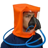 Ayon EN1146 Dispositif de Respiration d'Évacuation d'Urgence Orange, Capuche Respiratoire Ignifuge pour SCBA EEBD ELSA, Capuche de Sécurité
