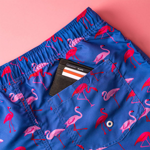 Pantalones cortos de playa rectos de verano 2024 para hombres jóvenes pantalones cortos estampados de secado rápido informales sueltos - Product Image 5