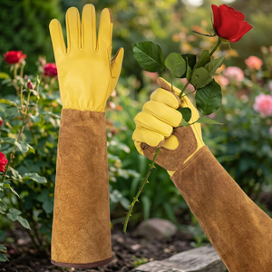 Fundas Protectoras para Plantas de Piel de Vacuno con Puño Reforzado, Paquete de 2, Protección Contra Heladas, Fundas para Jardín para Macetas Elevadas, Telas Resistentes a Cortes y Heladas para Exteriores - Product Image 4