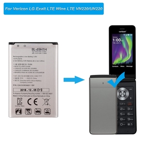 Batería de Repuesto de Grado Premium de 1470mAh para LG BL-49H1H, Exalt VN220 Classic Flip CE RoHS, Venta al Por Mayor - Product Image 3