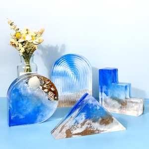 Moule en Silicone pour serre-livres de Table, bricolage, cristal, résine époxy, Micro paysage <span class=keywords><strong>marin</strong></span>, ornements, décoration de la maison - Product Image 6