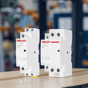 Contactor de CA Doméstico Delixi CDCH8s |   2P 4P 16A-63A |   Contactor Modular de 230V para Hogar Inteligente, Riel DIN - Product Image 4