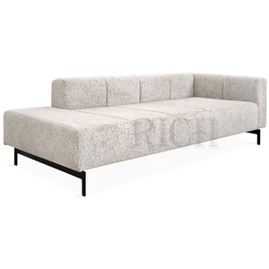 Sofá para Sala de Estar, Muebles Modernos para Sala de Estar, Sofá <span class=keywords><strong>Chaise</strong></span> <span class=keywords><strong>Longue</strong></span> Largo, Sofá <span class=keywords><strong>Chaise</strong></span> <span class=keywords><strong>Longue</strong></span> Italiano de Tela para Interiores - Product Image 4