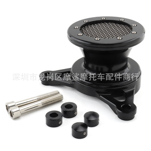 กรองอากาศมอเตอร์ไซค์ Yuechi อลูมิเนียม CNC 190 มม. สำหรับ Harley Nightster 975 RH975 ปี 2022-2024 - Product Image 3