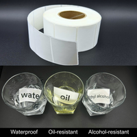 Échantillons Gratuits Étiquettes Thermiques Adhésives Imperméables Personnalisables en Papier Couché 30*20mm/40*20mm/40*30mm Marque Dingfeng