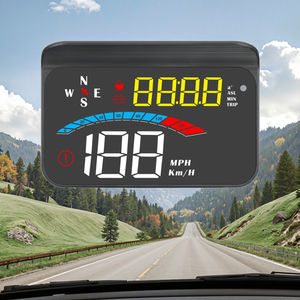 Universel M16 Smart HUD Display pour véhicules <span class=keywords><strong>Mini</strong></span> Digital Car Dashboard Projector GPS Speedometer Heads-up Windshield Display - Product Image 1