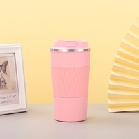 Mug de voyage isotherme en acier inoxydable de 510 ml, tasse portable pour le camping, pour jus, lait et autres boissons