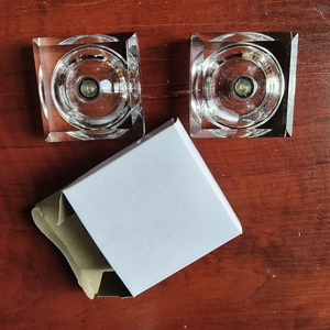 Lámpara Nocturna LED con Base de Cristal, Bolas de Cristal con Grabado Láser y Base con Luces LED - Product Image 3