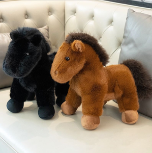 Caballo de Peluche Kawaii de 23/35 cm, Juguete de Peluche Suave y Peludo, Relleno de Algodón PP, Regalo para Niños, Suave y Acogedor - Product Image 4